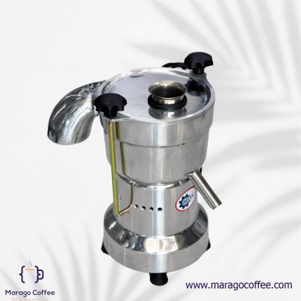 آبمیوه‌گیر اصفهان‌تک – دستگاه صنعتی قدرتمند با موتور ۱ اسب بخار و تیغه استیل